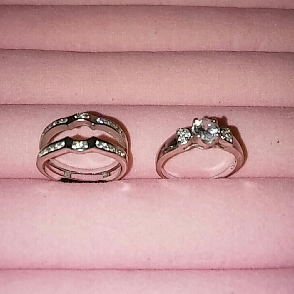 Sterling Silver Removable. Ring With Zirconia - image 2